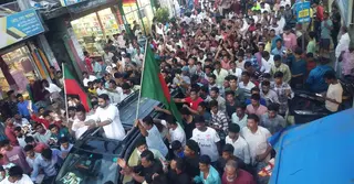 তারেক রহমান ঘোষিত ৩১ দফা বাস্তবায়নে নোয়াখালীতে বিএনপির লিফলেট বিতরণ